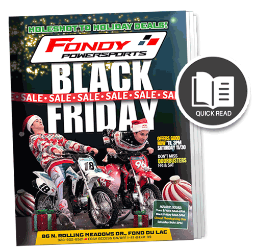 Black Friday Specials Fondy Powersports catalog view
